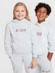 Nike Black Club Fleece Hoodie - Image 1 of 7