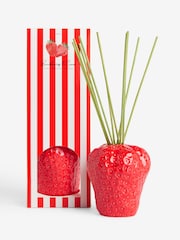 Strawberry and Vanilla 180ml Fragranced Reed Diffuser - Image 3 of 4