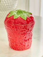 Red Strawberry and Vanilla Scented Candle - Image 4 of 5