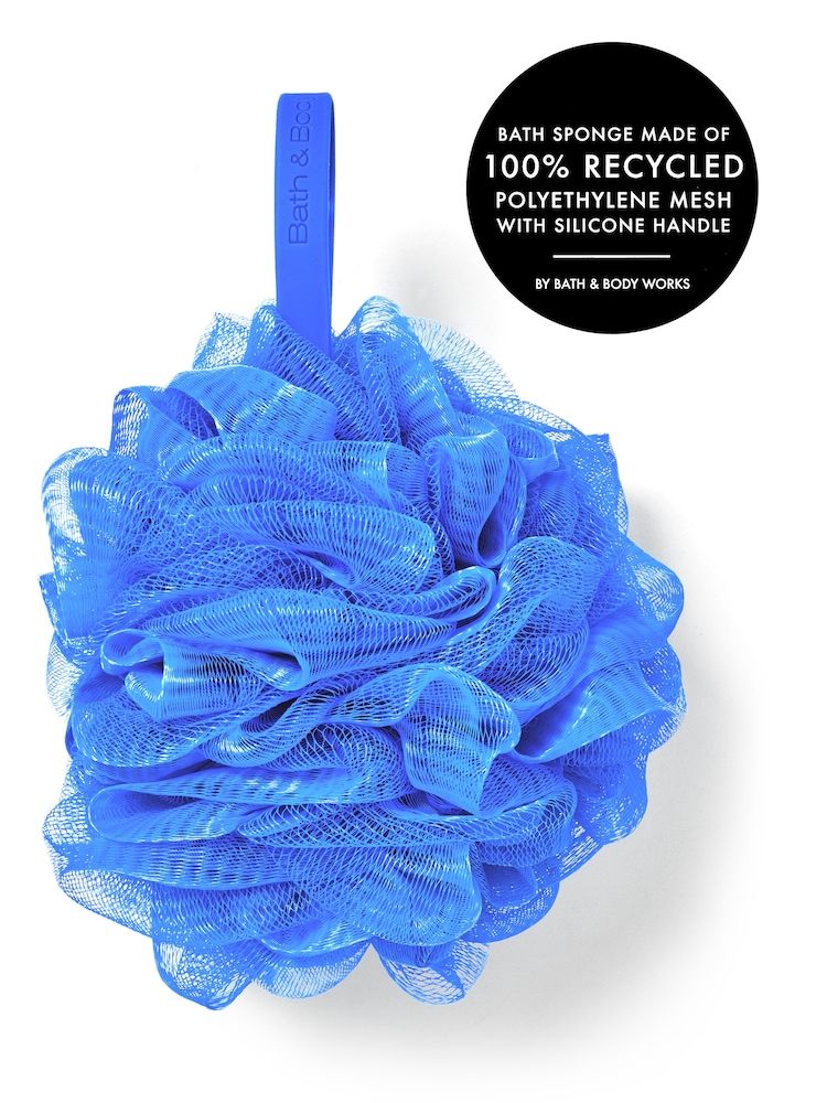 Bath & Body Works Royal Blue Loofah Bath Sponge - Image 1 of 1