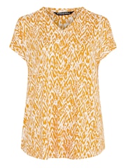 Galben - Evans Ikat Evazat Top - Image 5 of 5