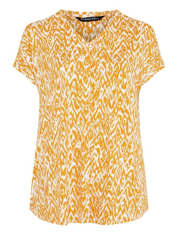 Galben - Evans Ikat Evazat Top - Image 5 of 5