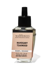 Bath & Body Works Mahogany Teakwood Wallflower Diffuser Fragrance Refill 0.8 fl oz / 24 ml - Image 1 of 2