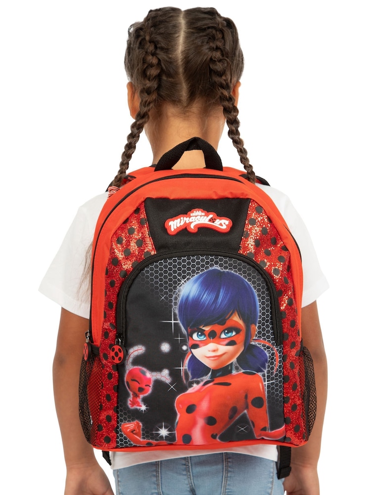 Character Red Miraculous Lady Bug Sports Backpack - Image 1 of 7