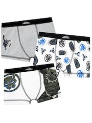 Unterwäsche mit Panther-Motiv aus 100 % Baumwolle, 3er-Pack - Bild 1 von 4