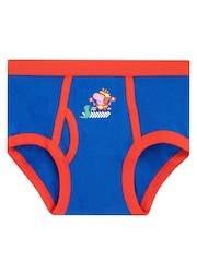 Character Blue George Pig 100% Cotton Underwears 5 Pack - Image 3 of 6