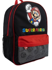 Character Black Super Mario Backpack - Image 1 of 5