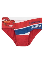 Character Red Disney Cars 100% Cotton Underwears 5 Pack - Image 3 of 6
