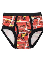 Character Red Disney Cars 100% Cotton Underwears 5 Pack - Image 2 of 5