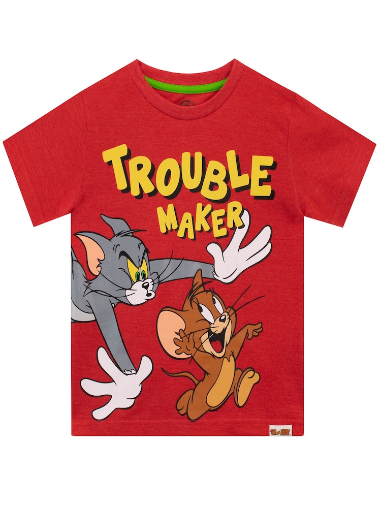 Character Red Tom And Jerry T-Shirt - Image 1 of 2