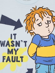 Character Blue Horrid Henry 100% Cotton T-Shirt - Image 6 of 7