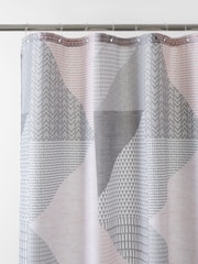 Catherine Lansfield Larrson Geo Shower Curtain - Imagem 2 de 3