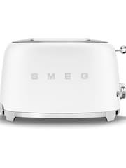 Smeg White 2 Slice Toaster - Image 2 of 7