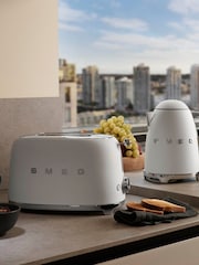 Smeg White 2 Slice Toaster - Image 6 of 7
