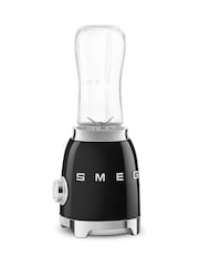 Smeg Black 50's Retro Style Personal Blender 600ml - Image 3 of 7