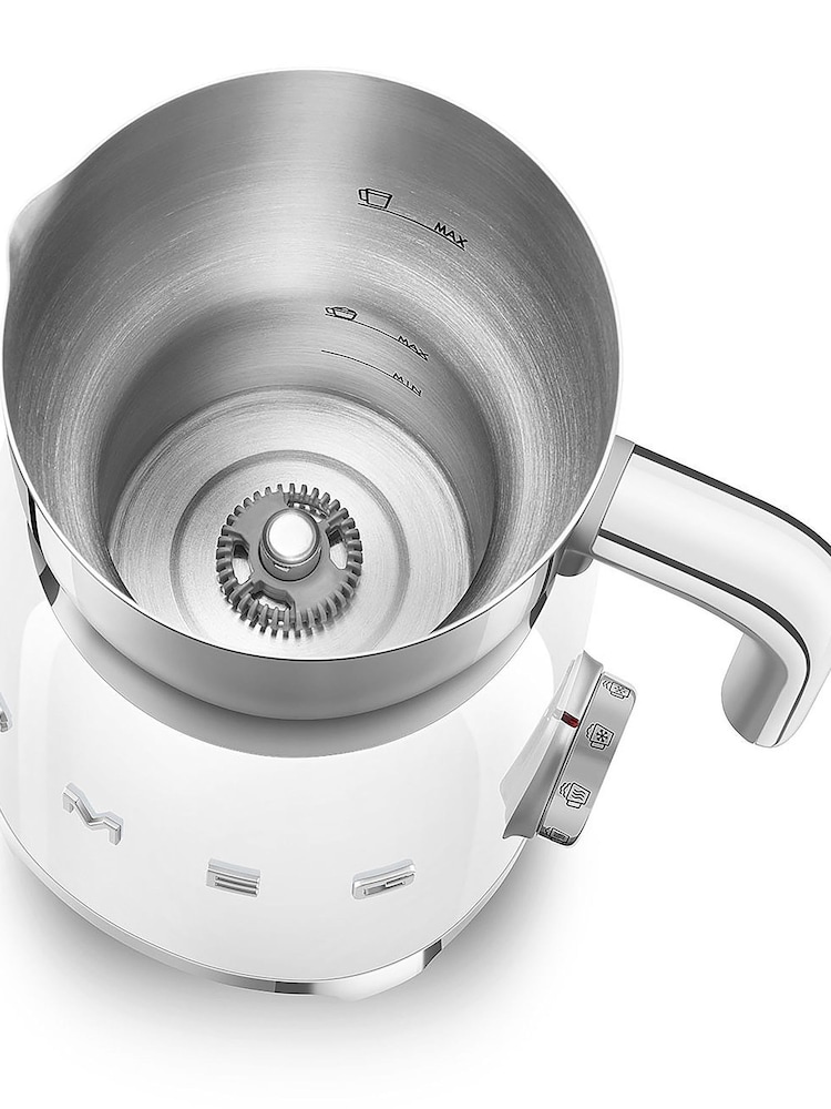 Smeg White Electric Milk Frother - Image 9 of 9