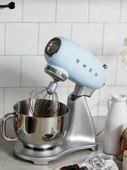 Smeg Pastel Blue 50's Style Stand Mixer - Image 1 of 1