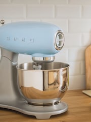 Smeg Pastel Blue 50's Style Stand Mixer - Image 2 of 7