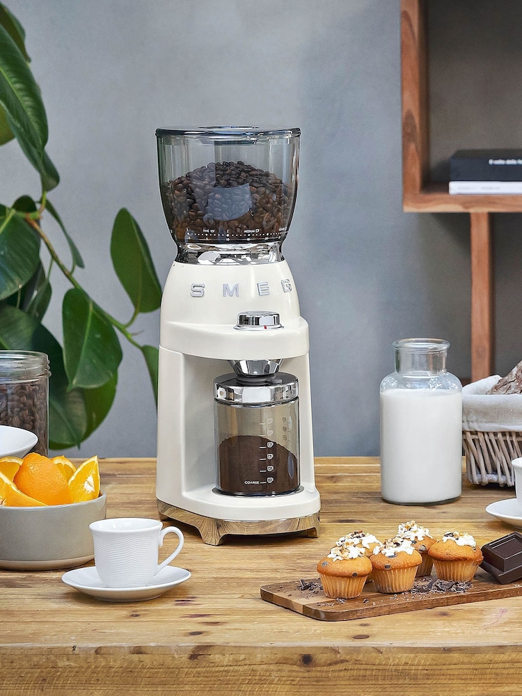 Smeg Cream Coffee Grinder - Image 1 of 8