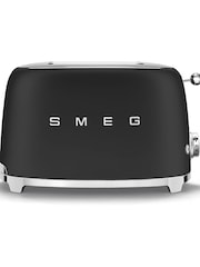 Smeg Black 2 Slice Toaster - Image 2 of 7