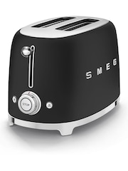 Smeg Black 2 Slice Toaster - Image 3 of 7