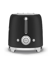 Smeg Black 2 Slice Toaster - Image 4 of 7