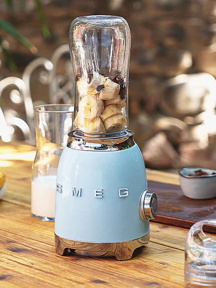 Smeg Pastel Blue 50's Retro Style Personal Blender 600ml - Image 1 of 7