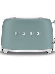 Smeg Emerald Green 2 Slice Toaster - Image 3 of 7