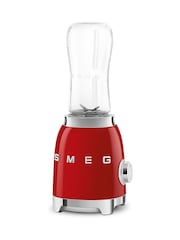 Smeg Red 50's Retro Style Personal Blender 600ml - Image 4 of 6