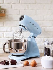 Smeg Pastel Blue Stand Mixer - Image 1 of 8