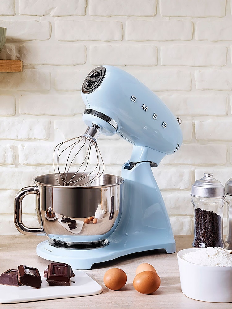 Smeg Pastel Blue Stand Mixer - Image 1 of 8 Smeg Pastel Blue Stand Mixer - Image 1 of 8