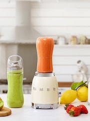 Smeg Cream 50's Retro Style Personal Blender 600ml - Image 1 of 7