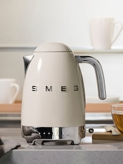 Smeg Cream Temperature Controlled Kettle 1.7 Litre - Image 1 of 7