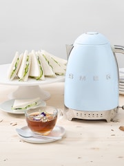 Smeg Pastel Blue Temperature Controlled Kettle 1.7 Litre - Image 2 of 6