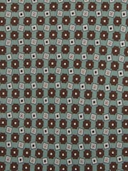 Reiss Light Green Mondello Silk Floral Print Tie - Image 5 of 5