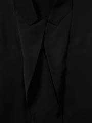Negro - Reiss Wren Relaxed Tux Top - Imagen 5 de 5