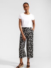 Hobbs Black Eve Crop Trousers - Image 1 of 4