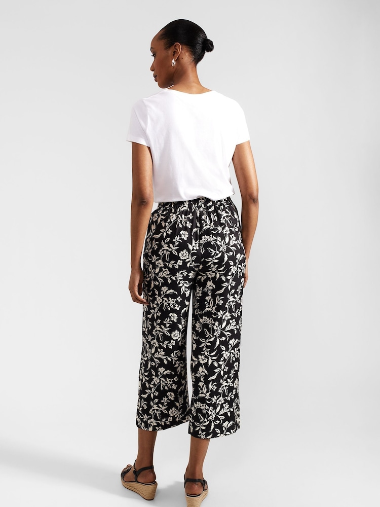 Hobbs Black Eve Crop Trousers - Image 2 of 4