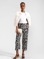 Hobbs Black Eve Crop Trousers - Image 3 of 4