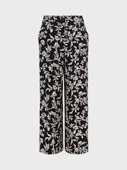 Hobbs Black Eve Crop Trousers - Image 4 of 4