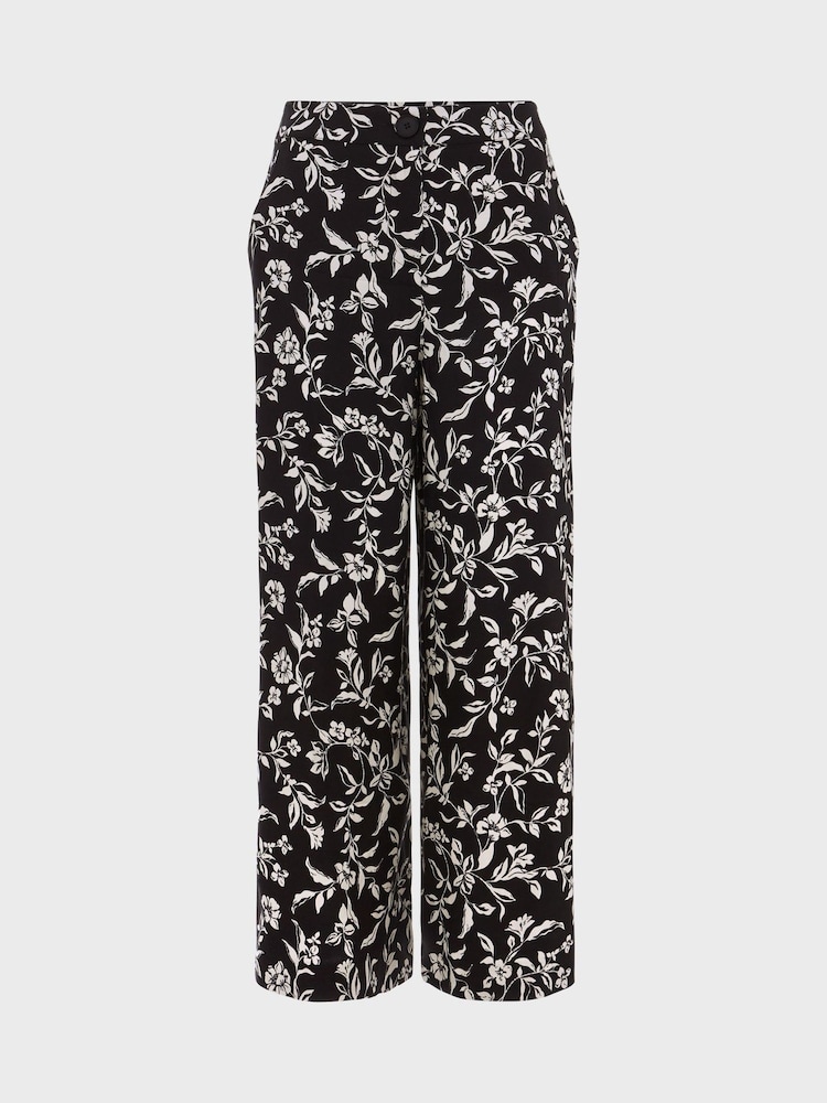 Hobbs Black Eve Crop Trousers - Image 4 of 4