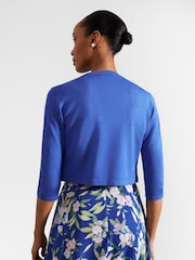 Hobbs Blue Chrome Carrie Bolero - Image 2 of 4