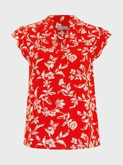 Hobbs Red Cleo Top - Image 4 of 4