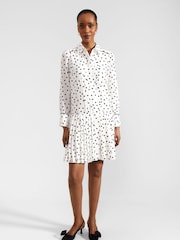 Hobbs White Francesca Dress - Image 1 of 4
