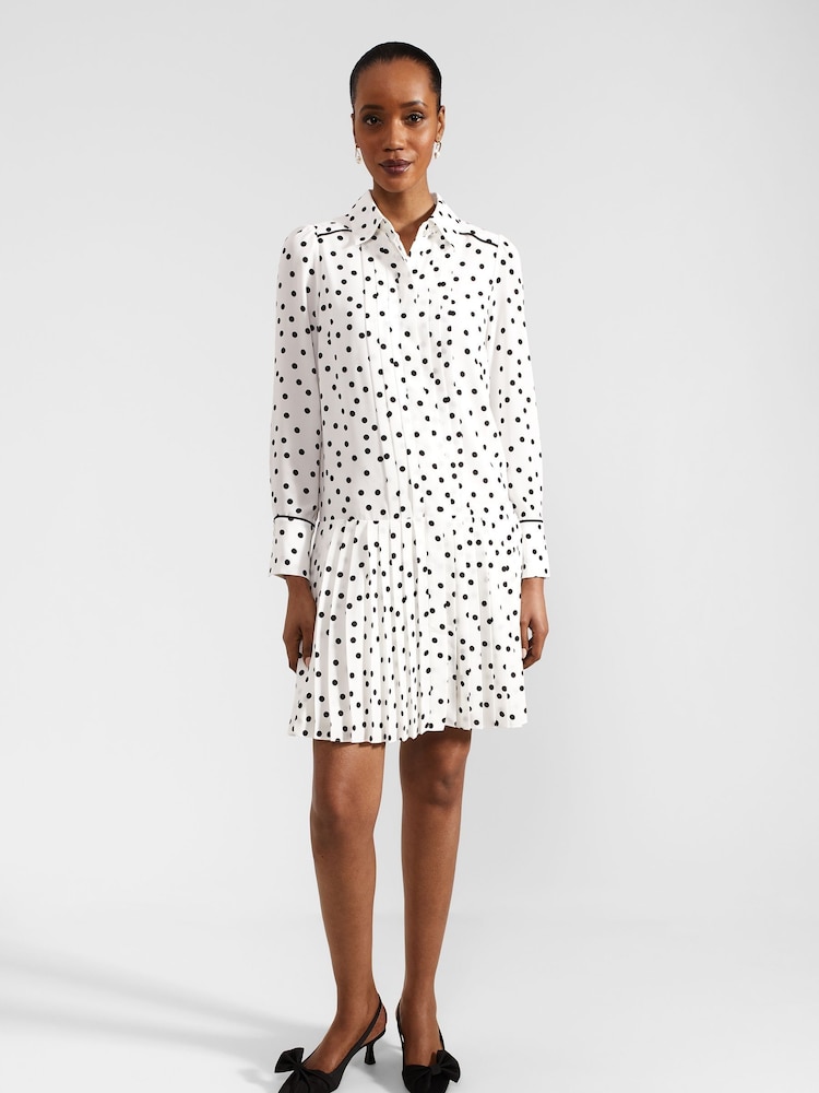 Hobbs White Francesca Dress - Image 1 of 4