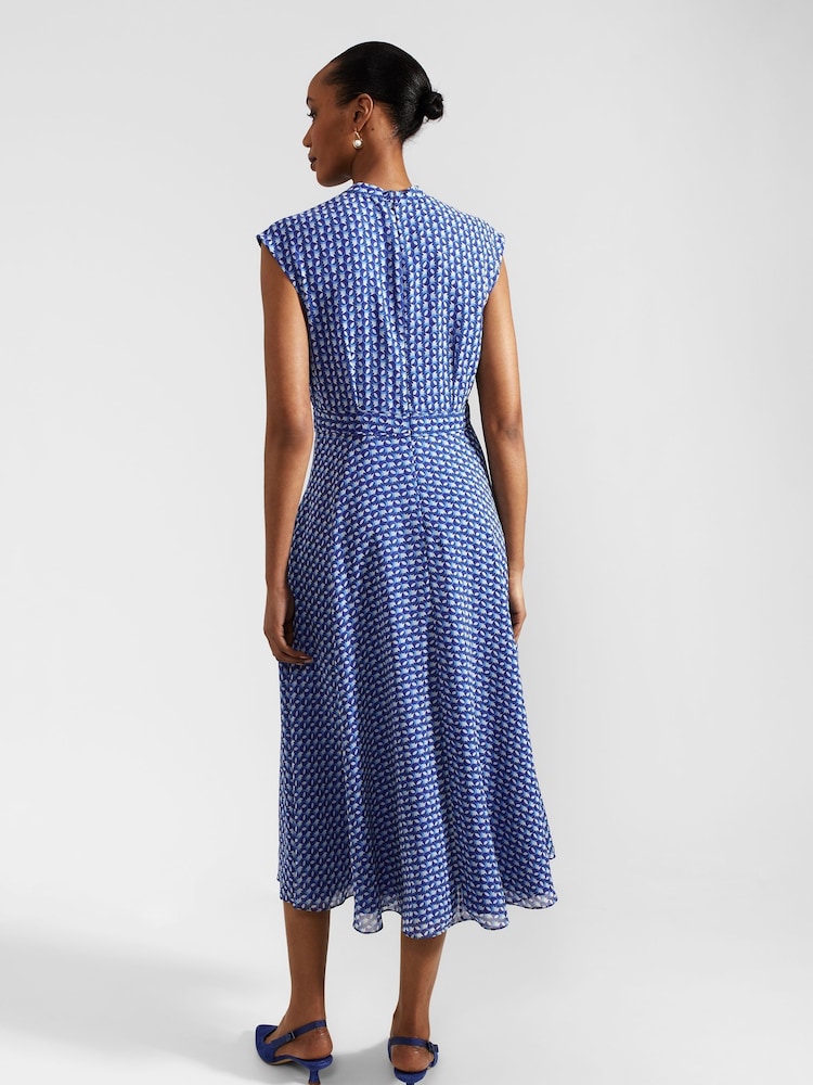 Hobbs Blue Hailey Dress - Image 2 of 4