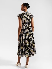 Hobbs Black Erica Dress - Image 2 of 4