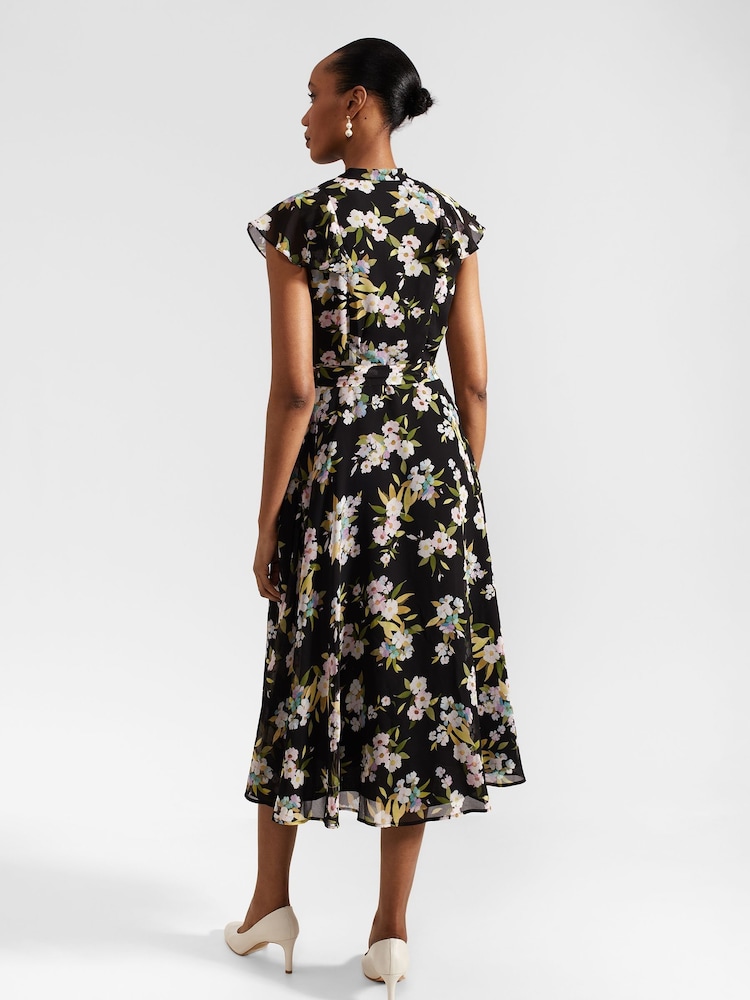 Hobbs Black Erica Dress - Image 2 of 4
