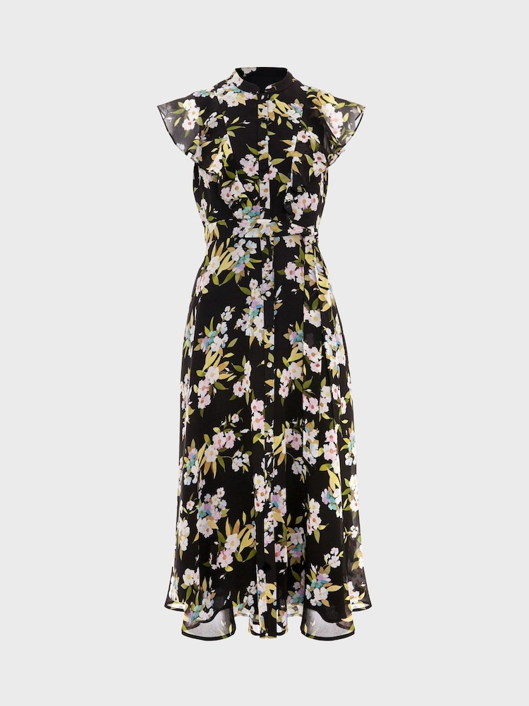 Hobbs Black Erica Dress - Image 4 of 4