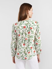 Hobbs White Florence Blouse - Image 2 of 4